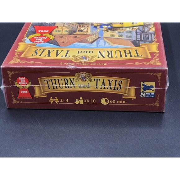 Thurn And Taxis Board Game German New SEALED Postal Mail Route Hans Im Gluck - Picture 12 of 16